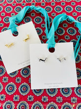 Load image into Gallery viewer, Dainty Dachshund Stud Earrings