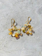 Load image into Gallery viewer, Gemstone Infinite Circle Earrings