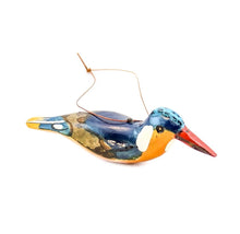 Load image into Gallery viewer, Painted Wooden Bird Ornaments
