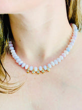 Load image into Gallery viewer, Lavender Opal Crystal Necklace
