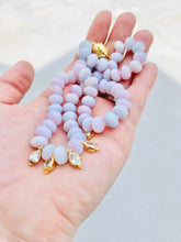 Load image into Gallery viewer, Lavender Opal Crystal Necklace
